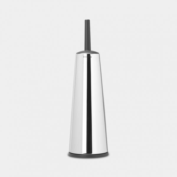 Toilet brush and holder - Brilliant Steel - Image 2