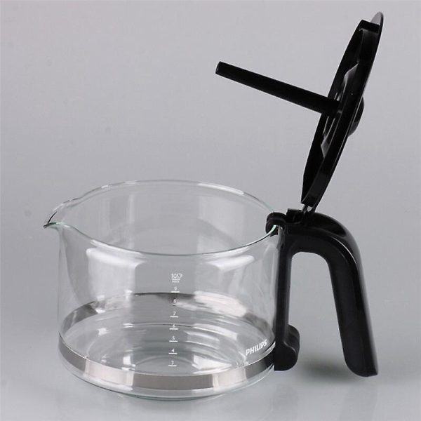 Coffee Maker Glass Jug for Philips HD7762 HD7765 HD7766 HD7767 HD7768 HD7769 Coffee Maker Spare Parts - Image 4