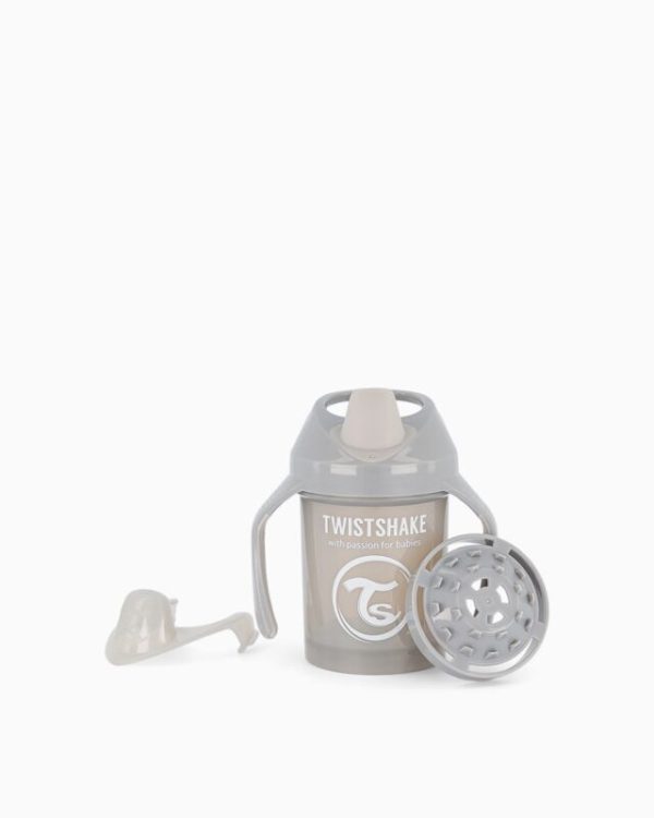 Twistshake Mini Cup 230ml Pastel 4+m Grey-78272 - Image 2
