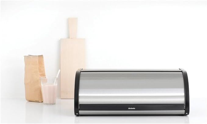 BRABANTIA ROLL TOP BREAD BIN Matt Steel