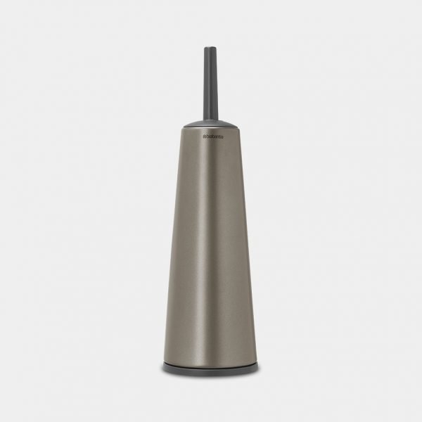 Toilet brush and holder - Platinum - Image 3