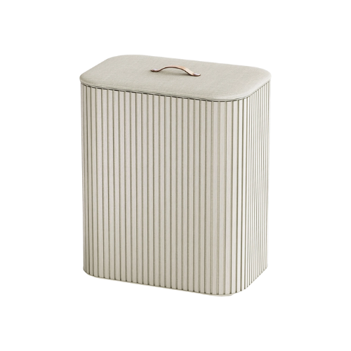 Joseph Joseph Tota Trio Luxe Bamboo Laundry Basket โ 90L (Ecru) - Image 2