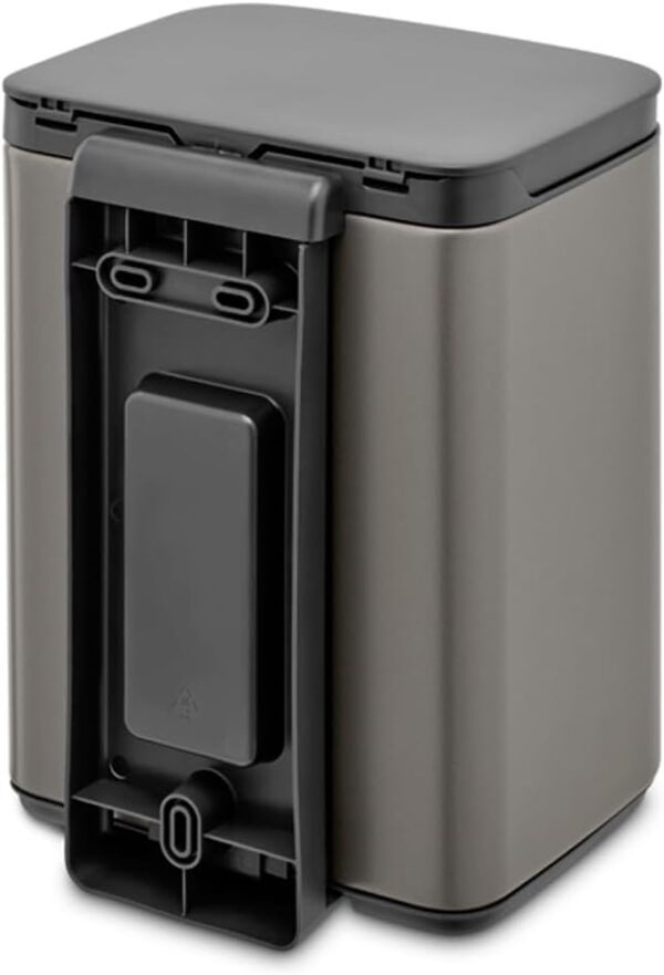BRABANTIA BO WASTE BIN 7L - Platinum 22924 - Image 3