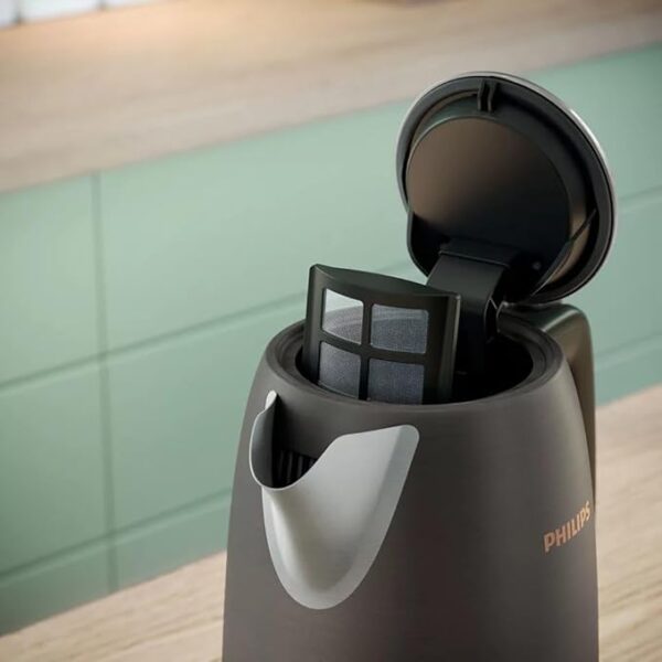 Philips 5000 Series Kettle in Black & Copper 1.7L HD9352/31 - Image 2