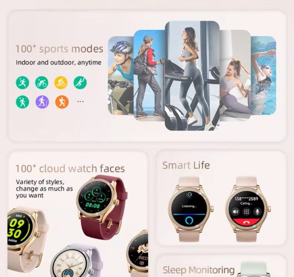 AceFit Royalty Pro Smart Watch IDW22 - Image 12