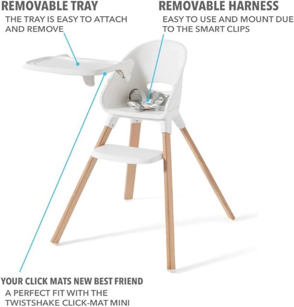 Twistshake Highchair White-78926 - Image 2
