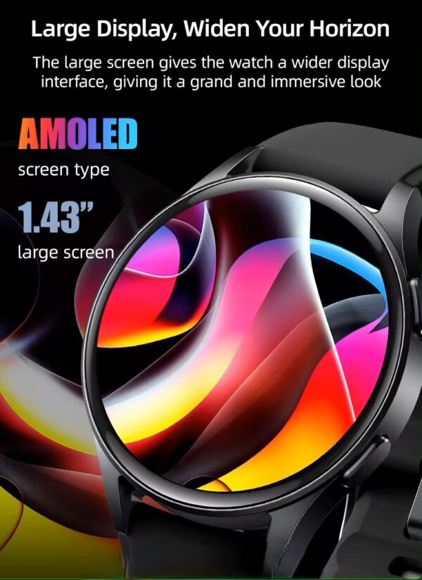 AceFit Ultra Smart Watch Black GTX03 - Image 3