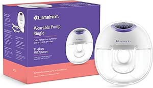 Lansinoh  Single Wearable Hands Free Breast Pump-54072