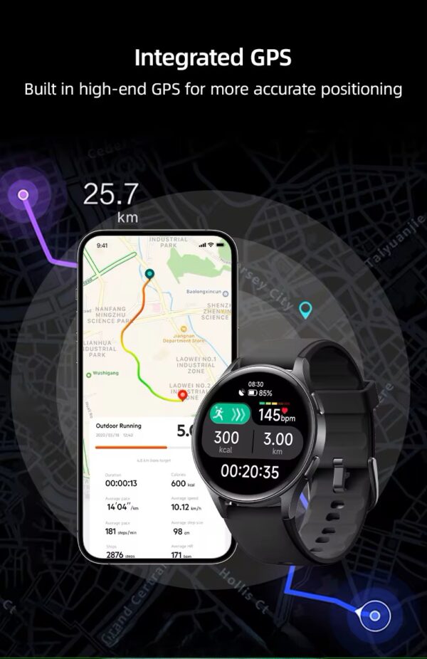 AceFit Ultra Smart Watch Black GTX03 - Image 11