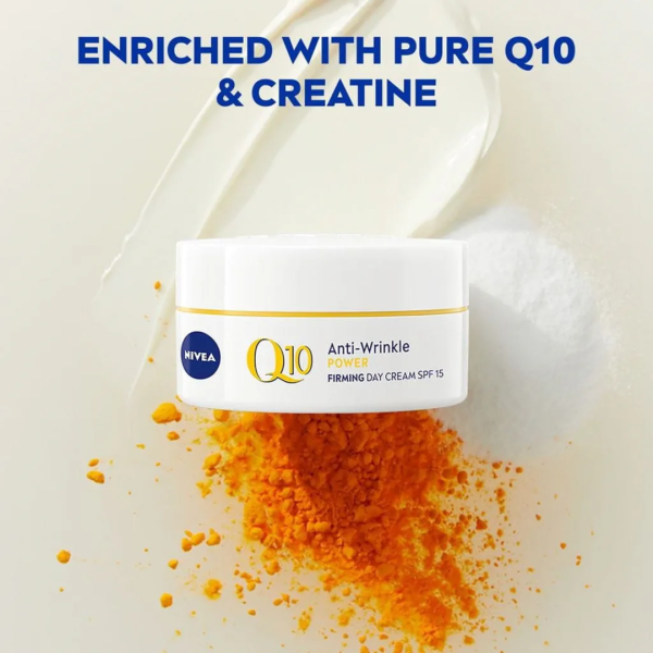 Nivea Q10 Anti-Wrinkle POWER Firming Day Cream SPF15 - Image 3