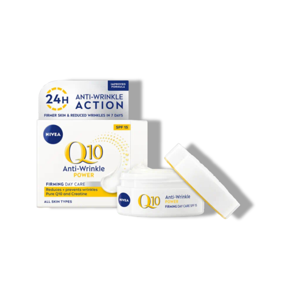 Nivea Q10 Anti-Wrinkle POWER Firming Day Cream SPF15 - Image 2