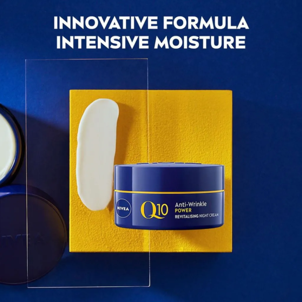 Nivea Q10 Power Anti-Wrinkle + Firming Night Cream - Image 5