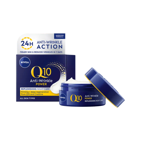 Nivea Q10 Power Anti-Wrinkle + Firming Night Cream - Image 8