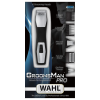 Wahl Groomsman Pro All-in-one Rechargeable Grooming Kit, Black/Silver-9855 - Image 3