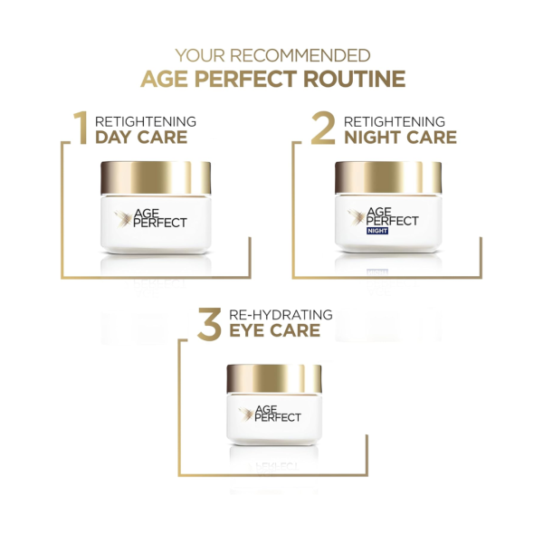 L'Oreal Paris Age Perfect Re-Hydrating Night Cream 50ml - Image 7