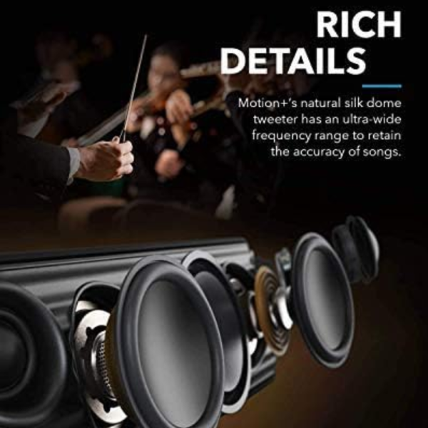 Soundcore Motion+ Bluetooth Speaker with Hi-Res 30W Audio A3116H11 - Image 3