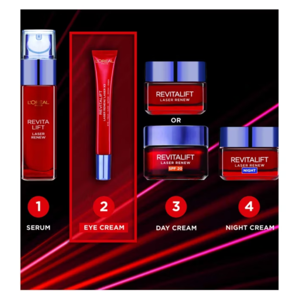 L’oreal Revitalift Laser Renew Pro-Xylane Anti-Ageing Night Cream 50ml - Image 3