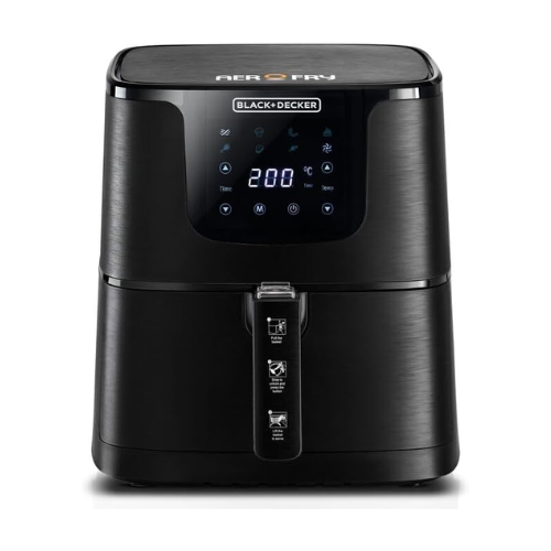 Black+Decker Digital Air Fryer, 5.8 Liters AF700-B5