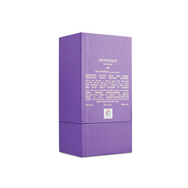 Ajmal - Aristocrat Femme EDP Floral Perfume for Women, 75 ml - Image 4