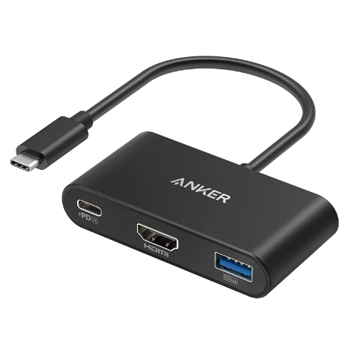 ANKER POWEREXPAND 3-IN-1 USB-C PD HUB GRAY A8339HA1