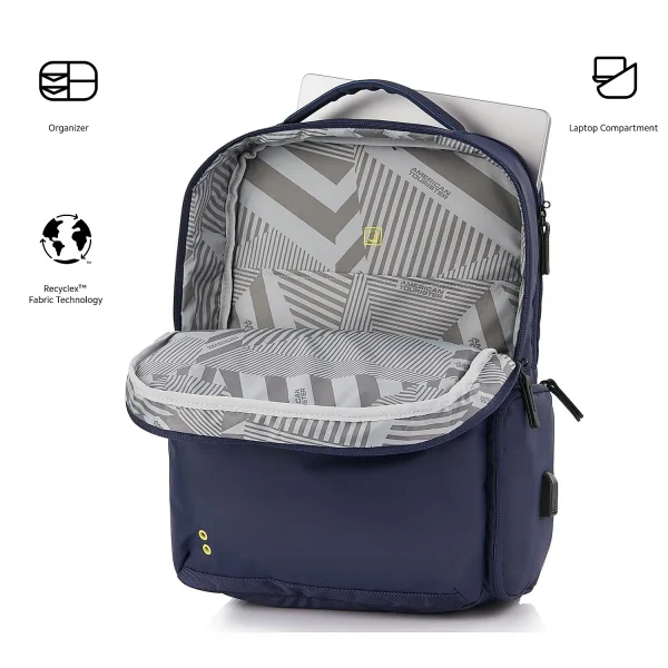 AMERICAN TOURISTER ZORK BACKPACK 2.0 AS NAVY - Image 5