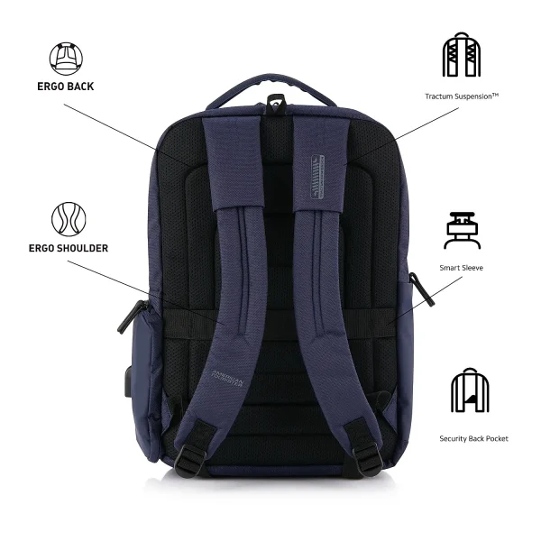 AMERICAN TOURISTER ZORK BACKPACK 2.0 AS NAVY - Image 7