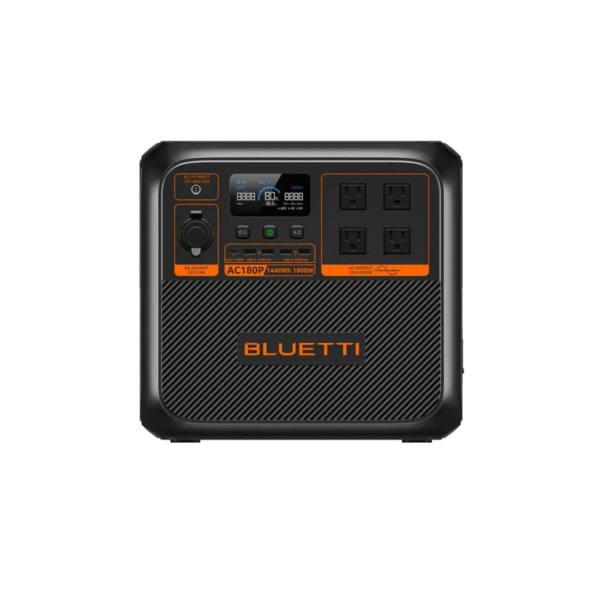 BLUETTI AC180P Solar Portable Power Station 1,800W 1,440Wh - Image 4