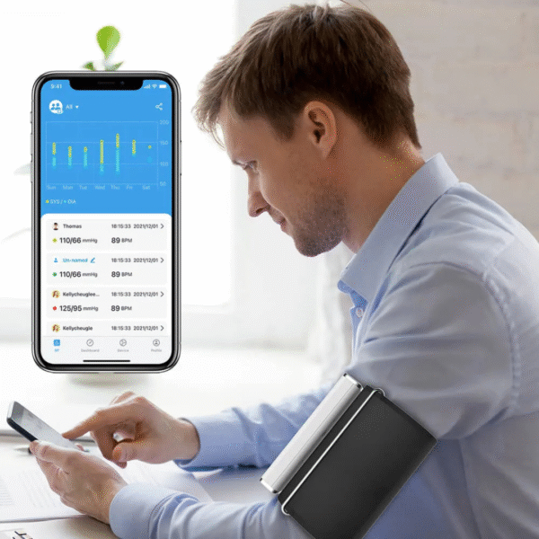 Bluetooth Armfit Blood Pressure Monitor With ECG - Image 4