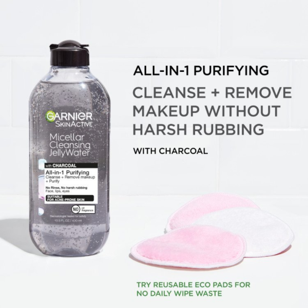 Garnier Micellar Cleansing Jelly Water with Charcoal - Image 5