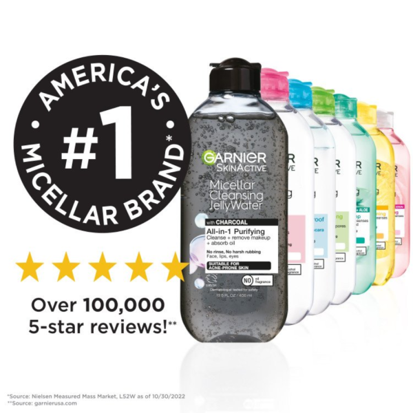 Garnier Micellar Cleansing Jelly Water with Charcoal - Image 7