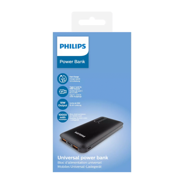 Philips USB power bank 10000 mAH DLP6812CB/69 - Image 3