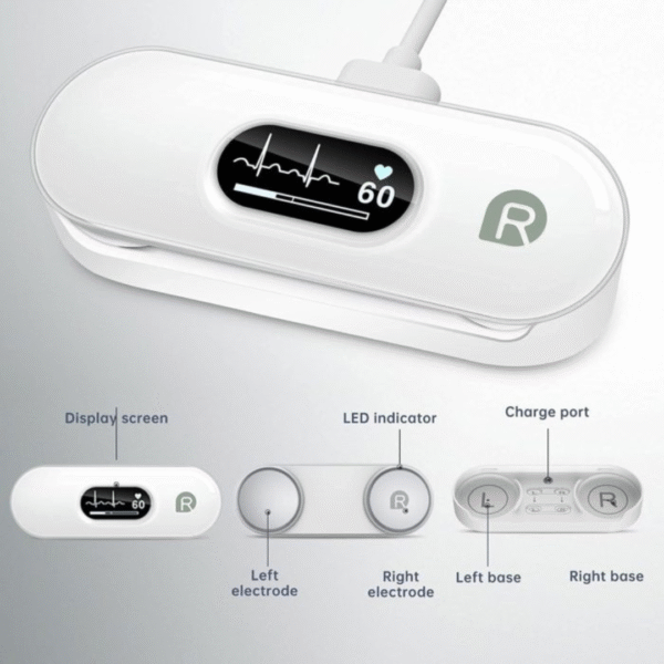 DuoEK-S Personal ECG Monitor, Bluetooth Wireless Portable Heart Monitor - Image 3