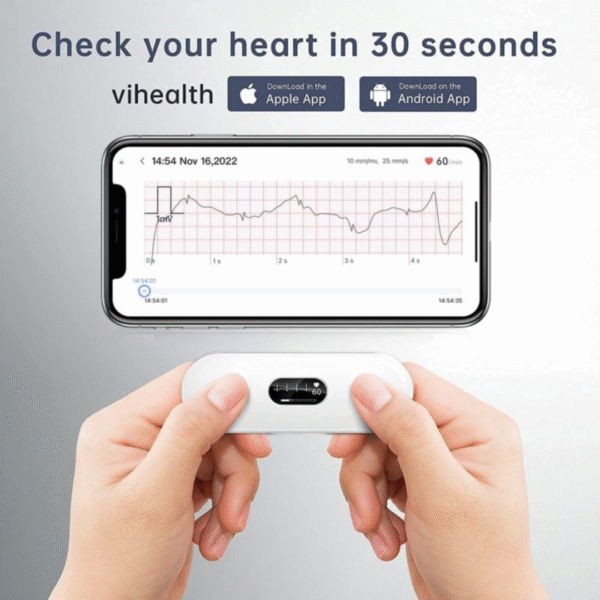 DuoEK-S Personal ECG Monitor, Bluetooth Wireless Portable Heart Monitor - Image 5
