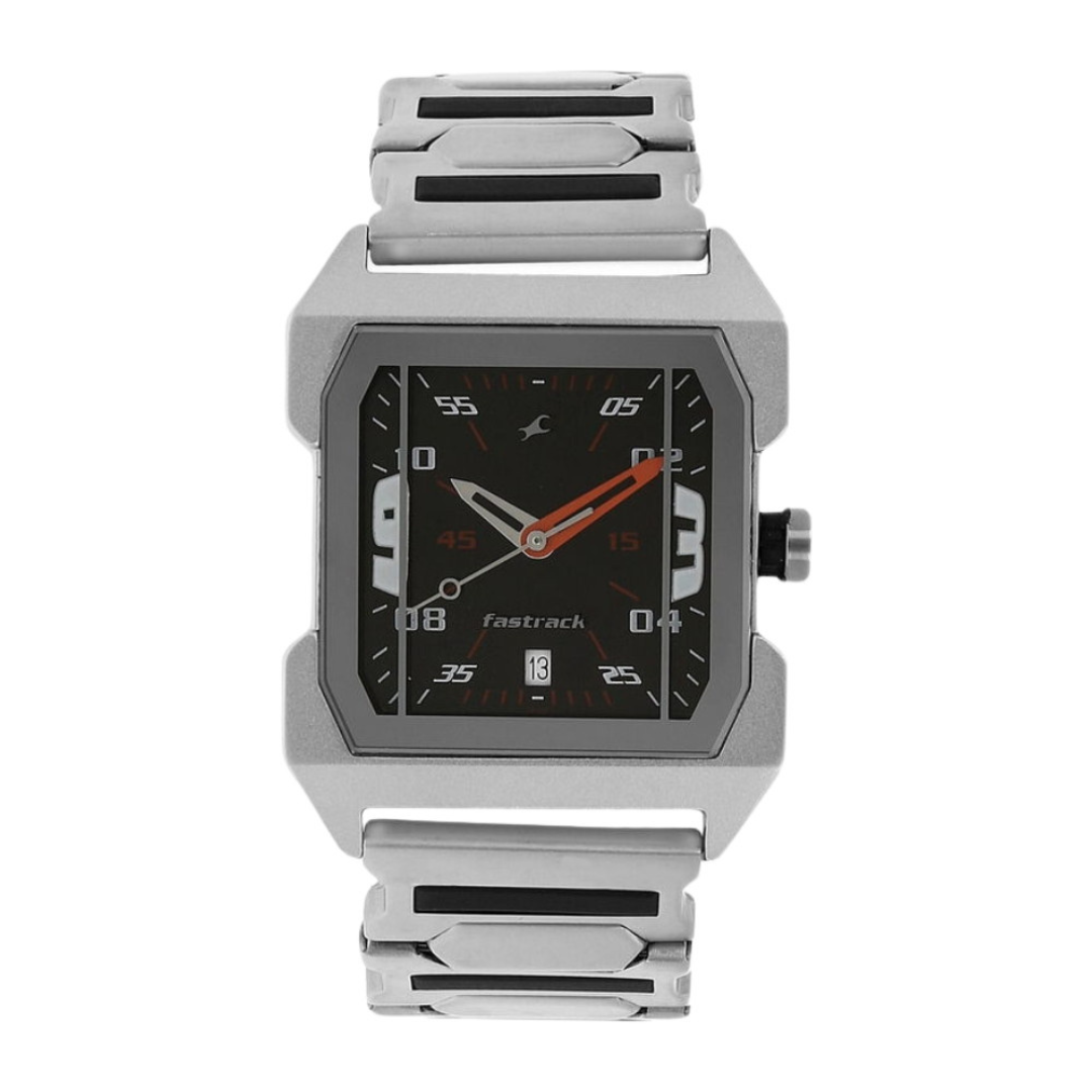 Fastrack Black Dial Analog Watch for Men