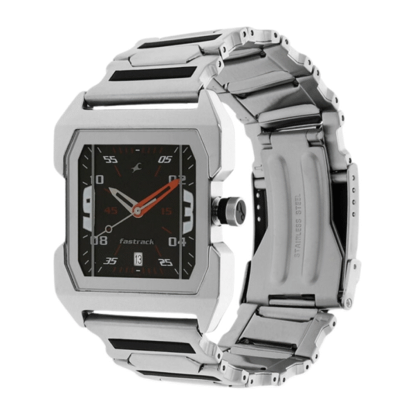 Fastrack Black Dial Analog Watch for Men - Image 2