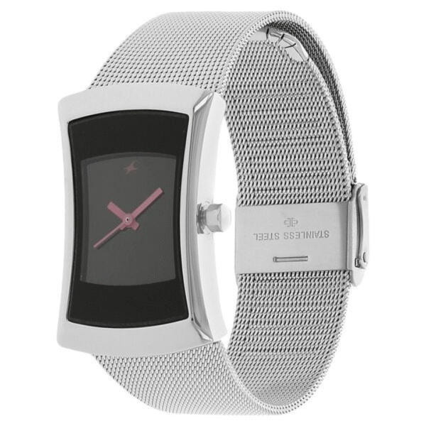 Fastrack Black Dial Analog Watch for Women - Image 2