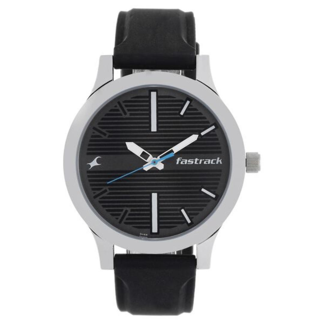Fastrack Fundamentals Silver Dial Analog Watch for Men