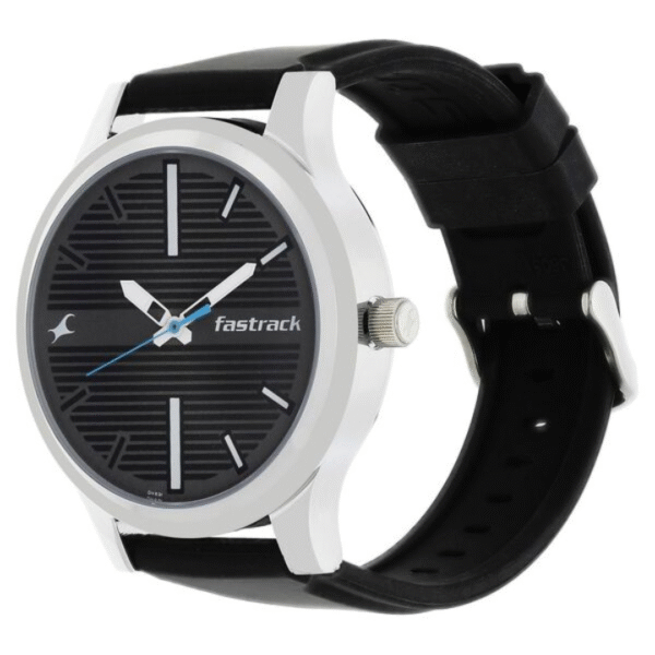 Fastrack Fundamentals Silver Dial Analog Watch for Men - Image 2