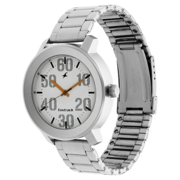 Fastrack White Dial Analog Watch for Men - Image 2