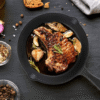 Cast Iron Skillet Frying Pan - Oven Safe Grill Cookware 16CM HM-BA181 - Image 8
