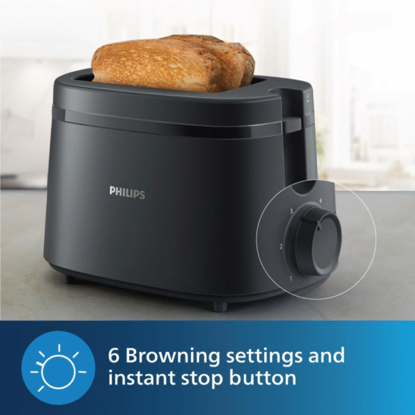 Philips Essentials Collection Toaster 1000 Series HD2510/90 - Image 2