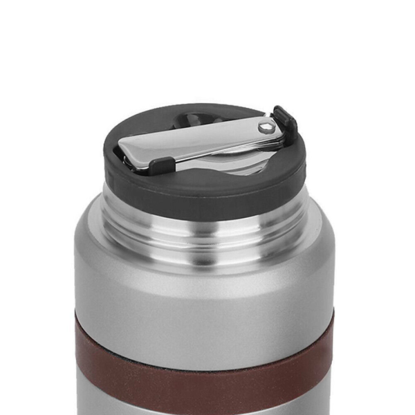BA Vacuum Food Flask 500ML - Silver - Image 3