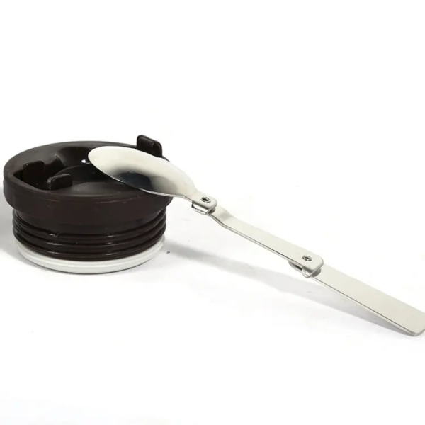 BA Vacuum Food Flask 500ML - Silver - Image 4