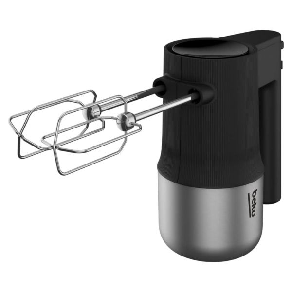 Beko Hand Mixer, 500 Watts, 4 speed settings, Turbo function, Stainless steel beaters - Image 2