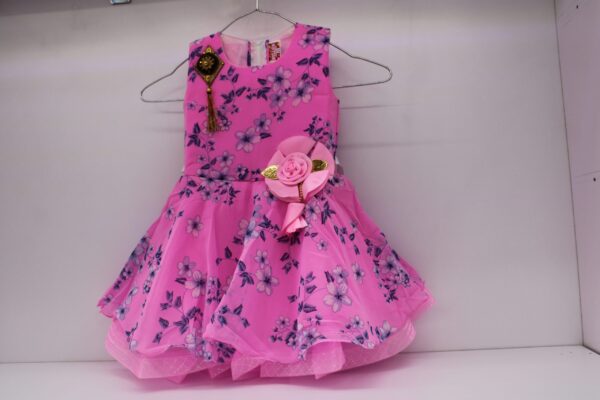 DES -3207/C Fancy lace dress - Image 3