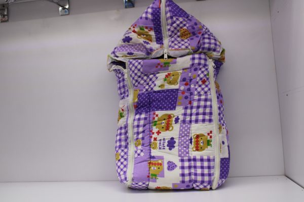 DES-10007  Baby Carry Nest| Baby Sleeping Bag| Baby Wrap for Newborn Baby Boys Girls (0-3 Months) - Image 3
