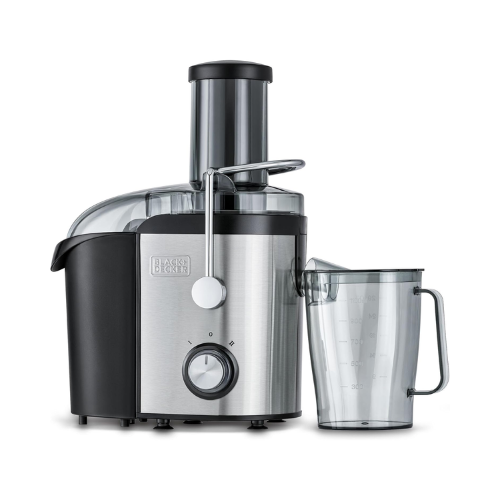 Black+Decker Juicer Extractor With Wide Chute -  800W Stailess Steel, JE800-B5