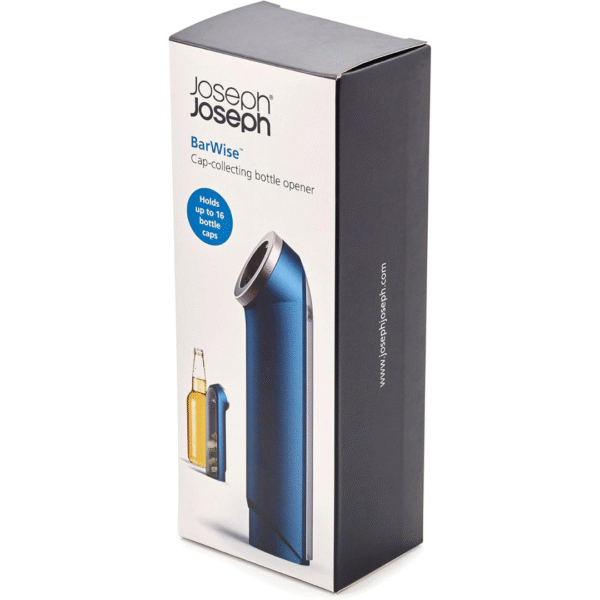 Joseph Joseph Bar Wise Cap Collecting Bottle Opener - Blue - Image 5