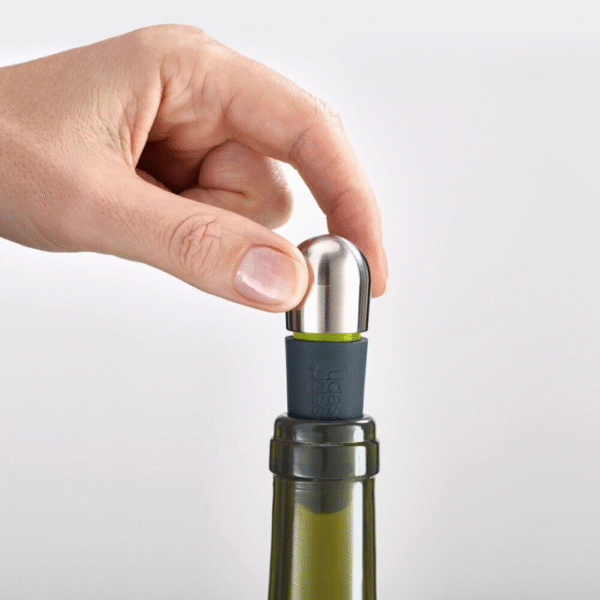 Joseph Joseph Bar Wise Twist-lock Wine Stoppers 2pc set - Image 4
