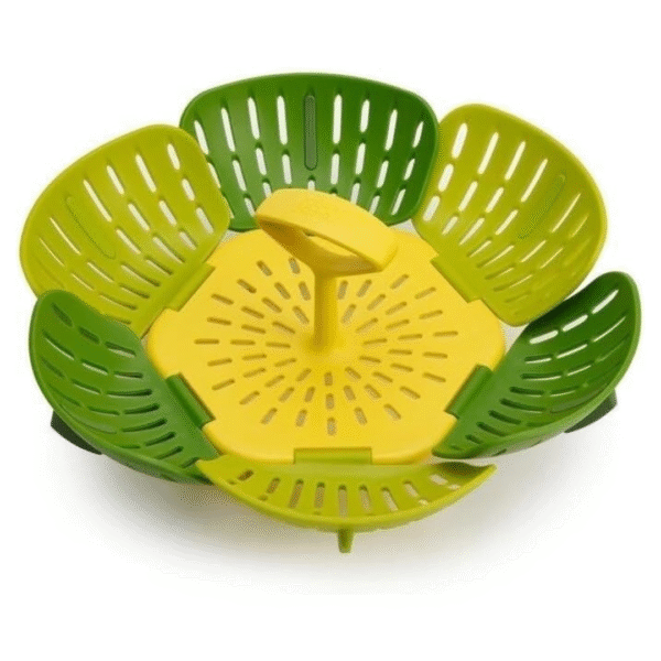 Joseph Joseph Bloom Folding Steamer Basket - Green - Image 2